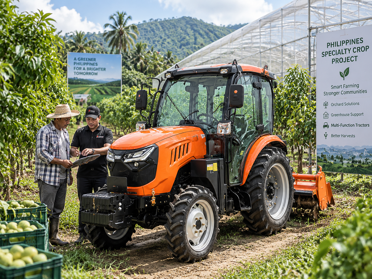 Orchard & Greenhouse Compact 4WD Package
