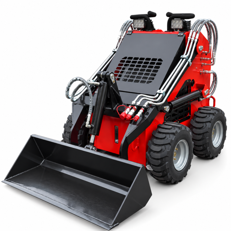 JB-380 Triangle Track Skid Steer Loader（Wheeled）
